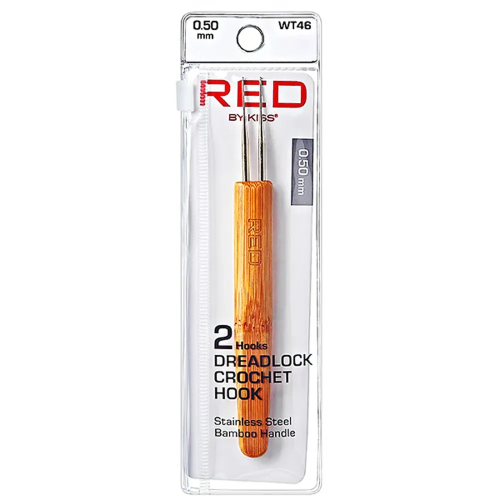 Red by Kiss 2 Hook Crochet Needle β 0.50 mm
