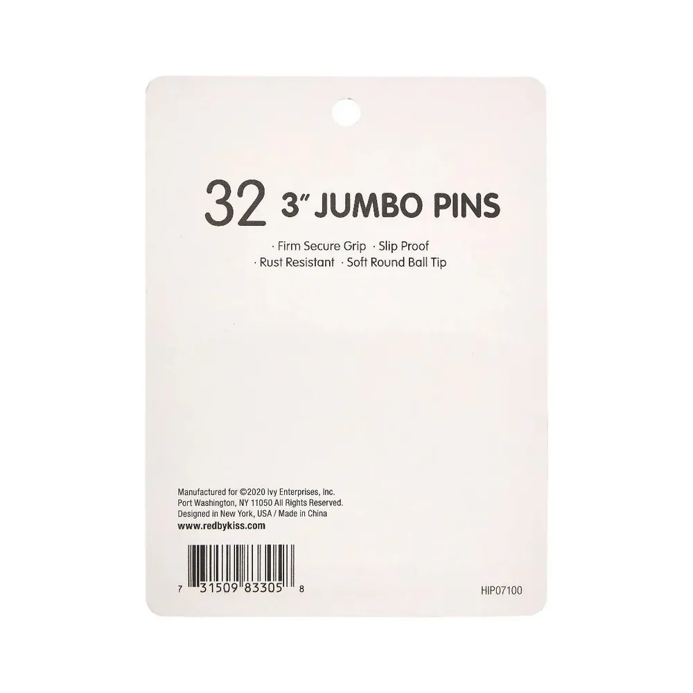 Red by Kiss Jumbo Hair Pins – 32pcs - Image 3