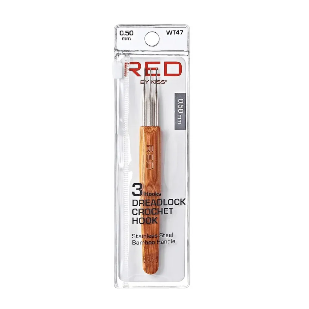 Red by Kiss 3 Hook Crochet Needle – 0.50 mm
