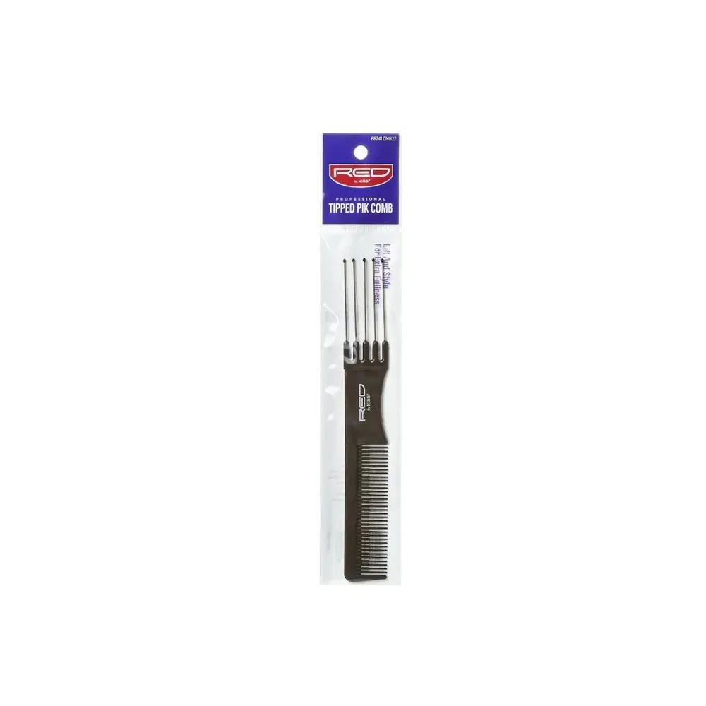 Red by Kiss Tipped Pik Comb ā Smooth - Image 2
