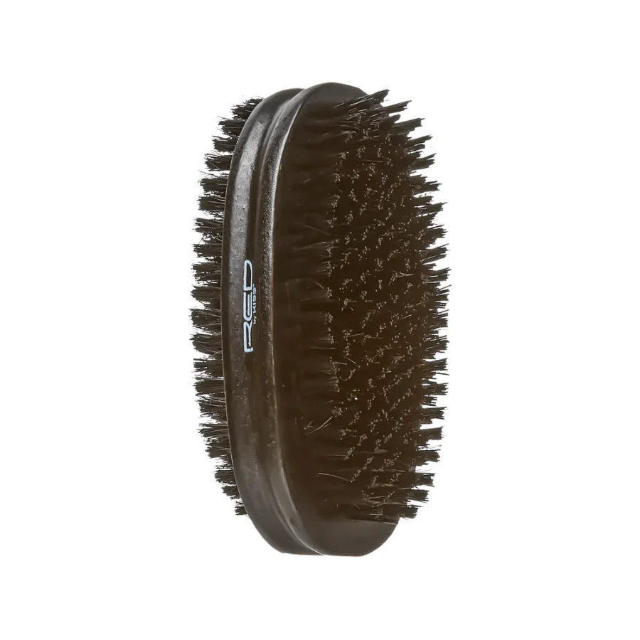 Red by Kiss 2-Sided Palm Boar Brush – Soft & Hard - Image 3