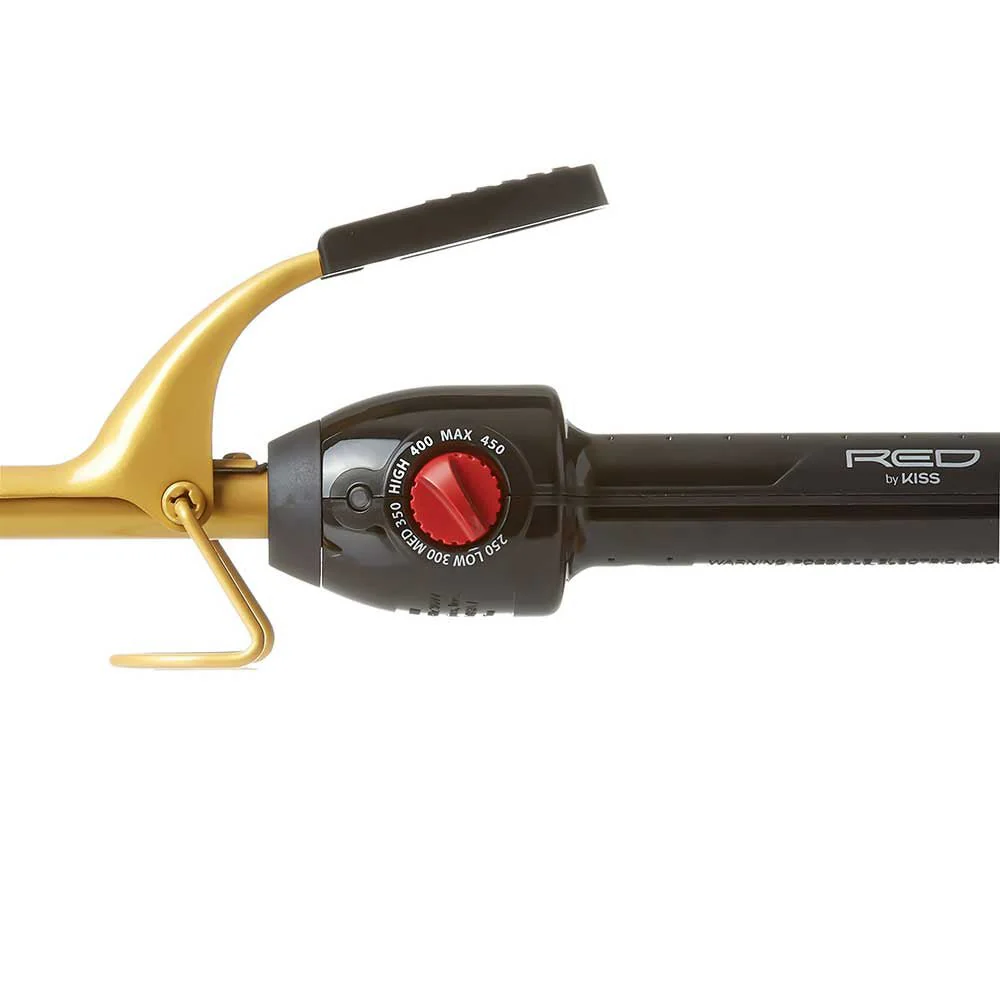 Red by Kiss 3/8" Ceramic Curling Iron - Image 4