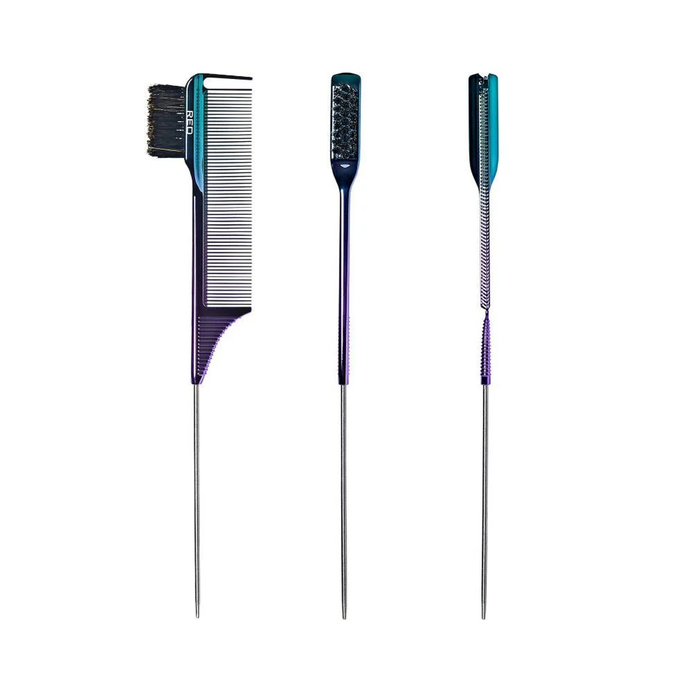 Red by Kiss 3-in-1 Edge & Parting Comb - Image 10
