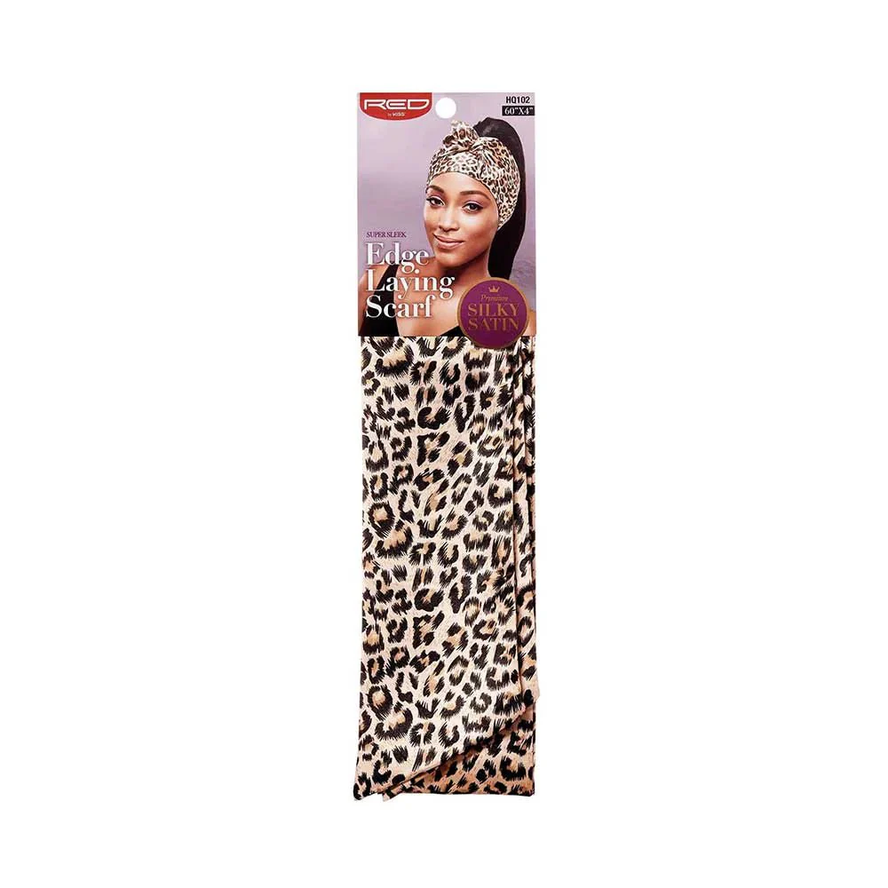 Red by Kiss Premium Silky Satin Scarf - Image 6