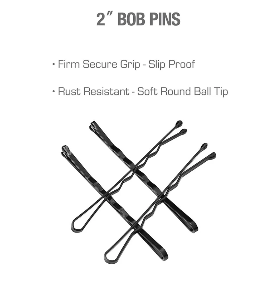 Red by Kiss 60 Pcs Bob Pins β 2" - Image 3