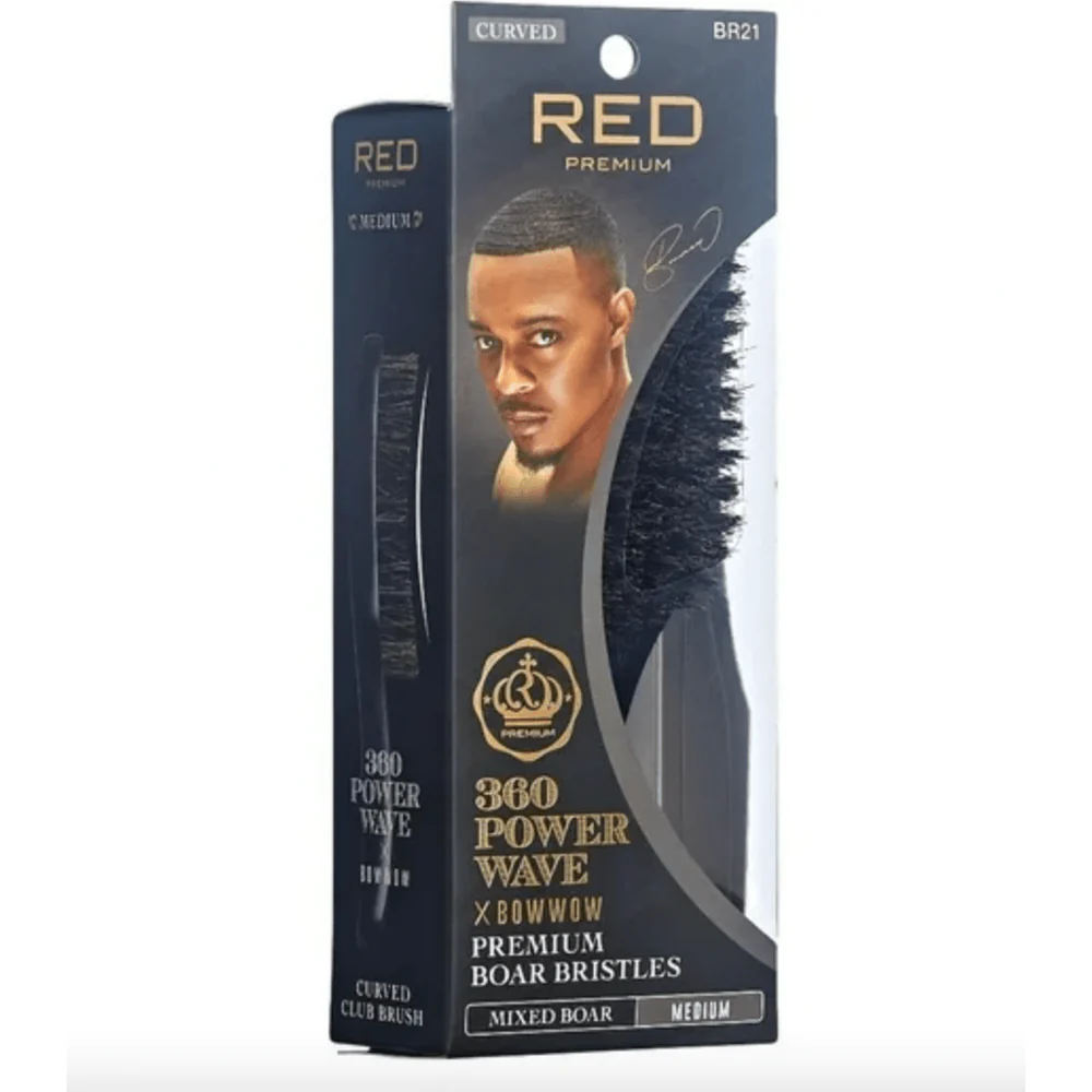 RED 360 Power Wave Brush - Medium Bristle - Image 2