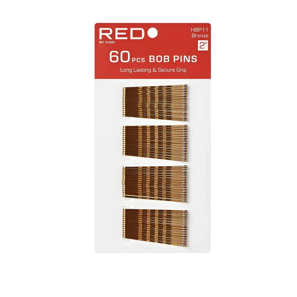 Red by Kiss 40 Pcs Bob Pins โ 2"