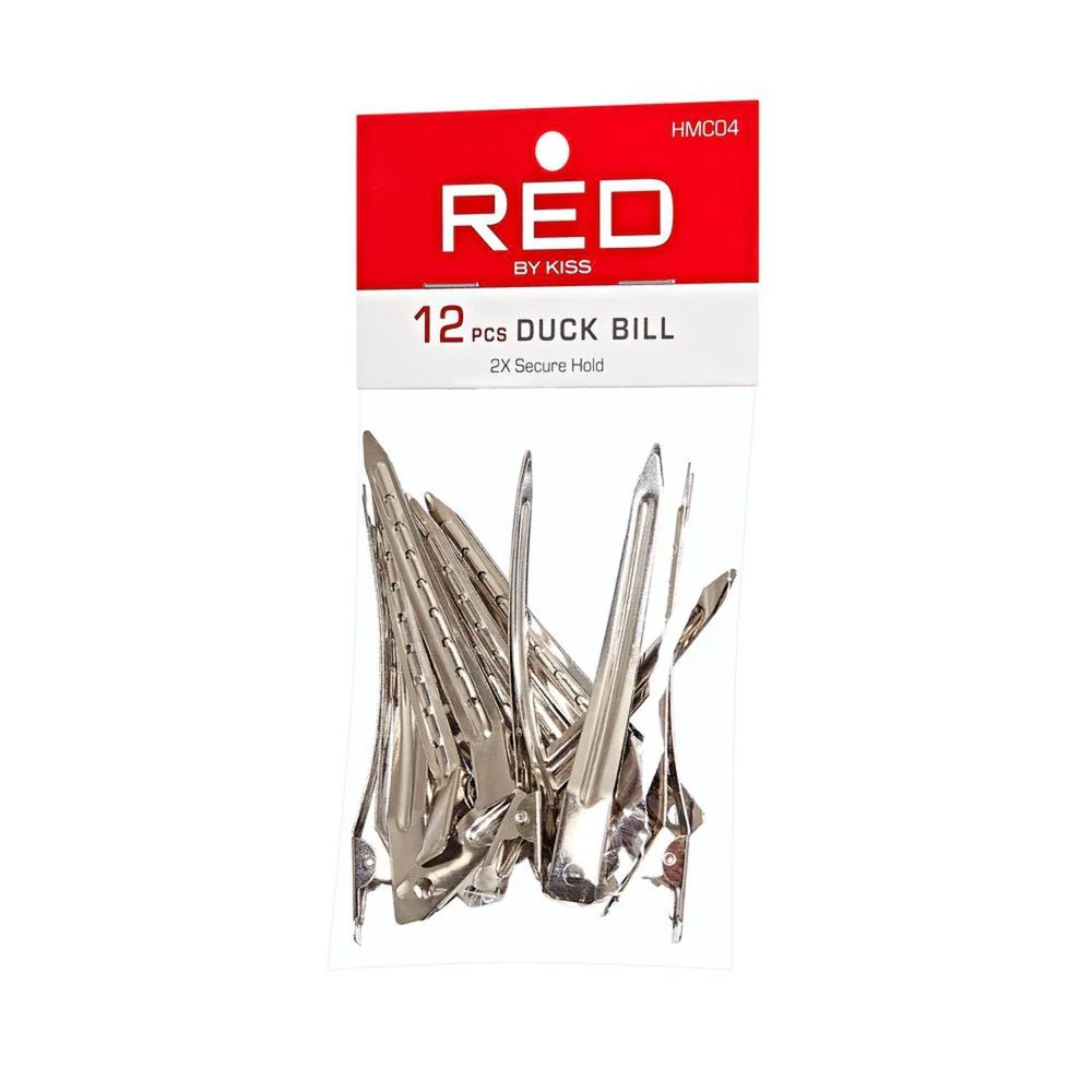 Red by Kiss 12 Pcs Duck Bill Clips โ 2X Secure Hold - Image 4