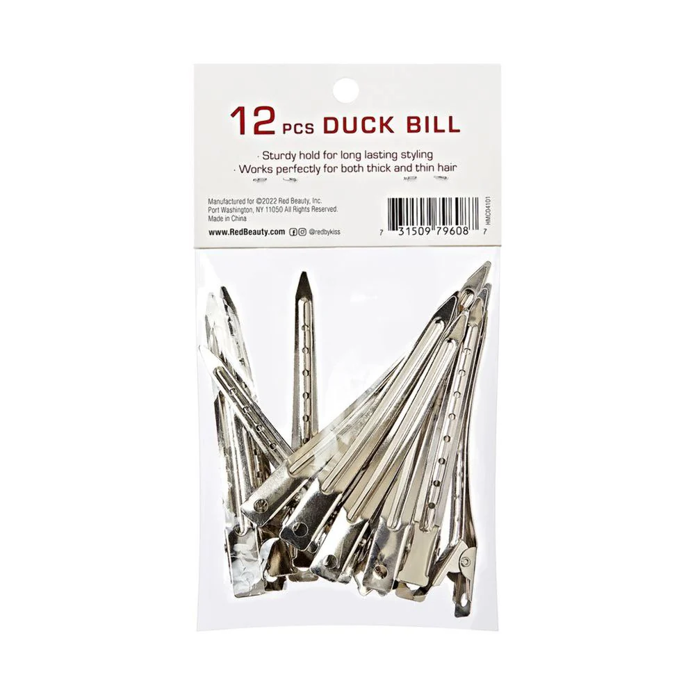 Red by Kiss 12 Pcs Duck Bill Clips โ 2X Secure Hold - Image 5