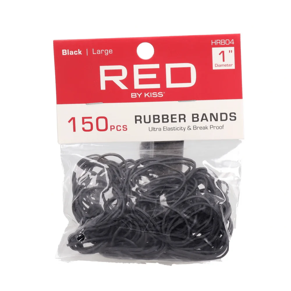KISS Red Rubber Bands ā Large Size