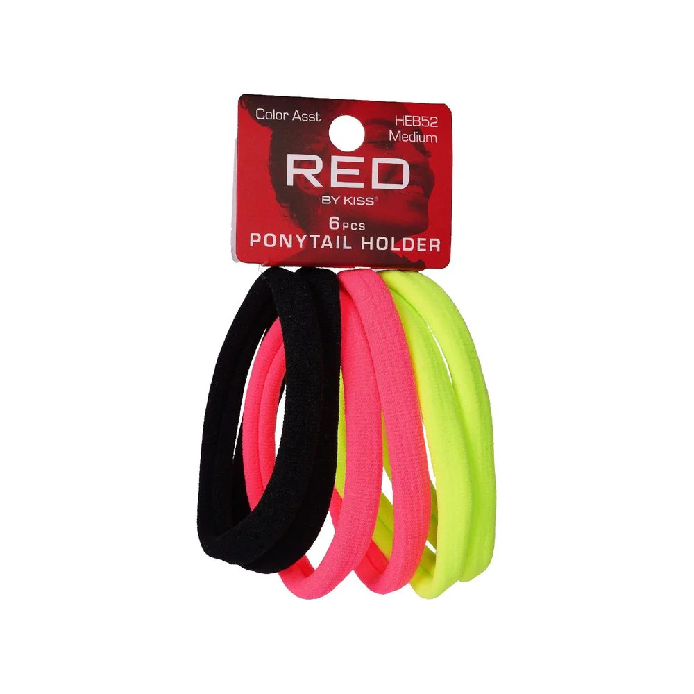 Red by Kiss Color Assorted Ponytail Holders - Image 2