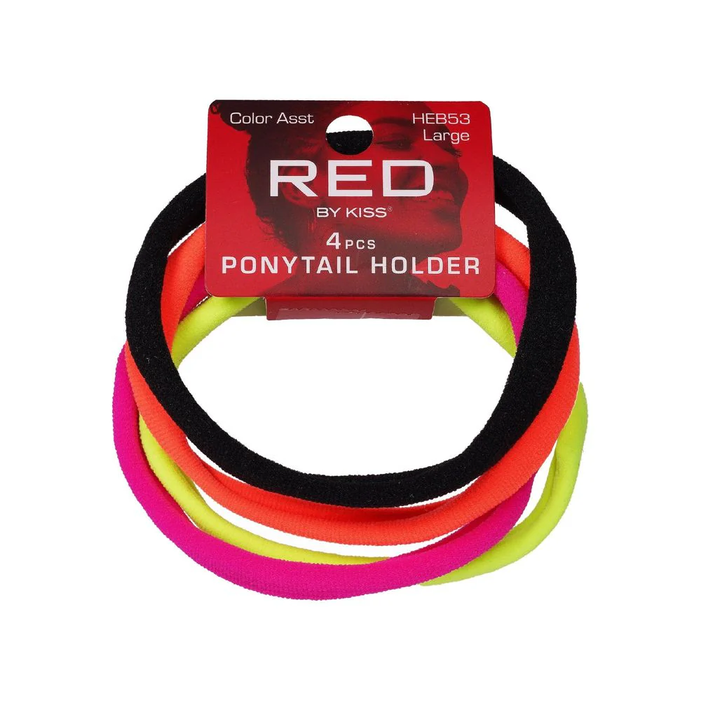 Red by Kiss Color Assorted Ponytail Holders - Image 3
