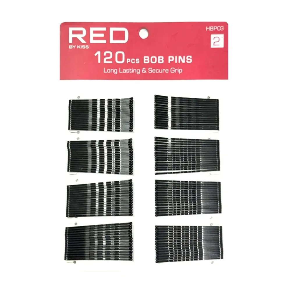 Red by Kiss 120 Pcs Bob Pins โ 2"