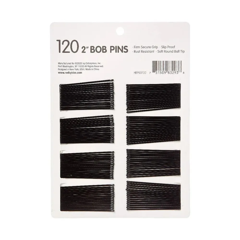 Red by Kiss 120 Pcs Bob Pins โ 2" - Image 3