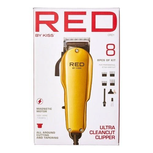 Red by Kiss Adjustable Blade Clipper ā Ultra Cleancut