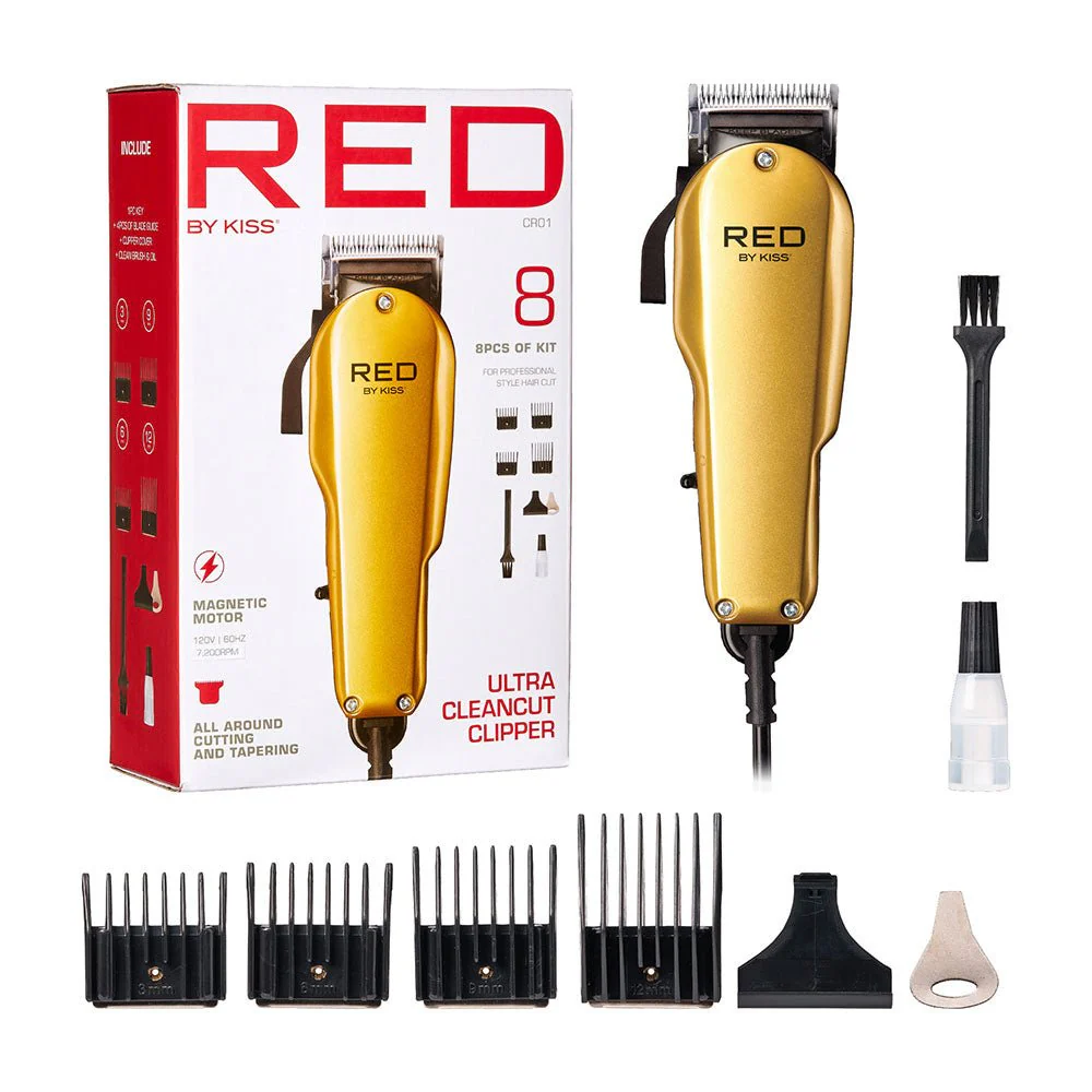 Red by Kiss Adjustable Blade Clipper ā Ultra Cleancut - Image 2