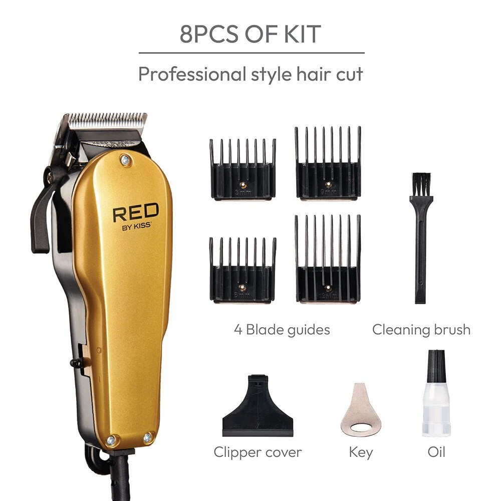 Red by Kiss Adjustable Blade Clipper ā Ultra Cleancut - Image 3
