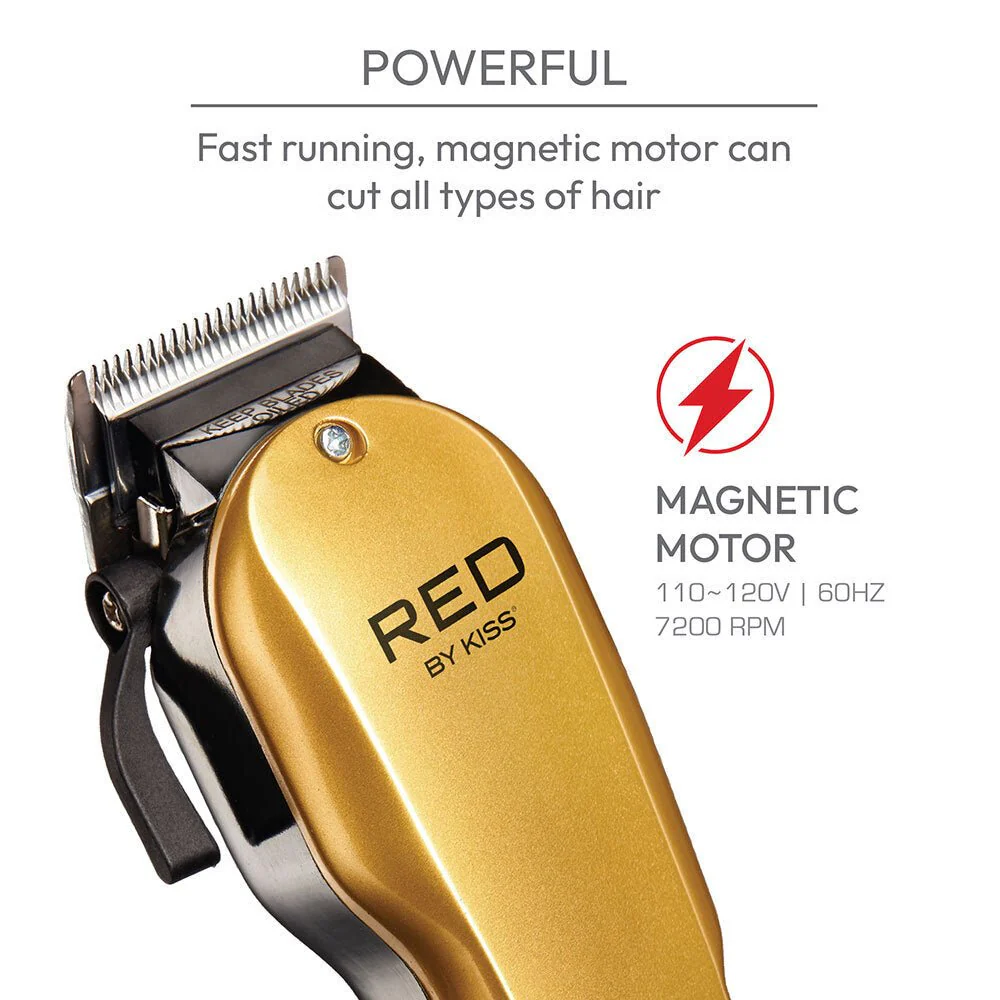 Red by Kiss Adjustable Blade Clipper ā Ultra Cleancut - Image 5