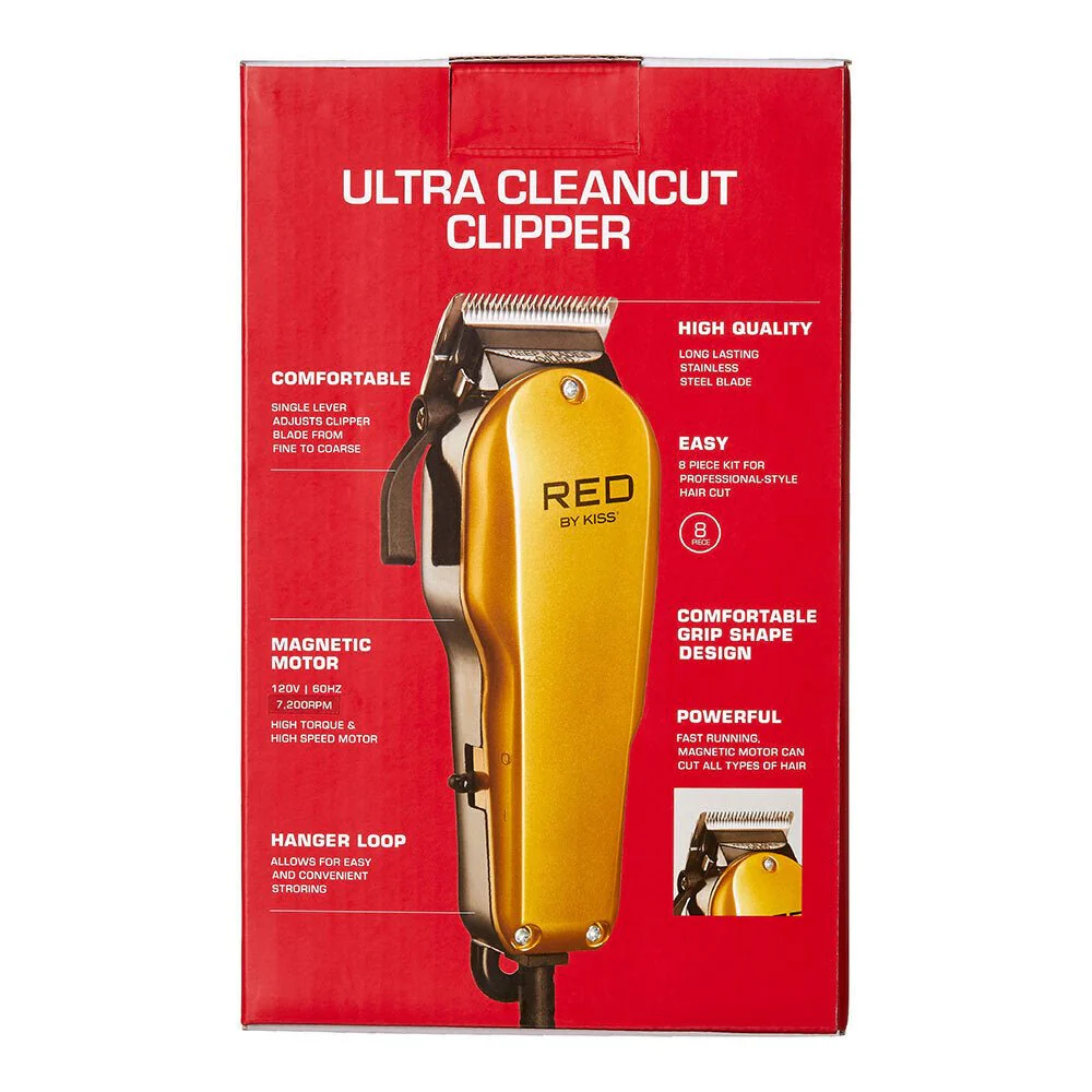 Red by Kiss Adjustable Blade Clipper ā Ultra Cleancut - Image 7