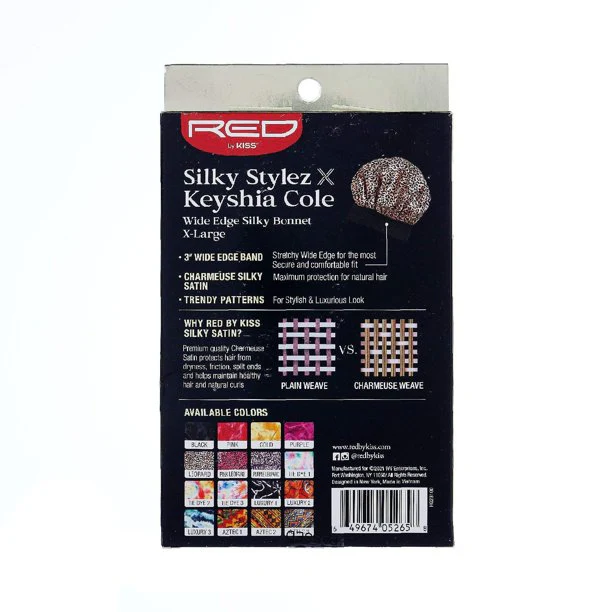 Red by Kiss Wide Edge Silky Bonnet β X-Large - Image 10