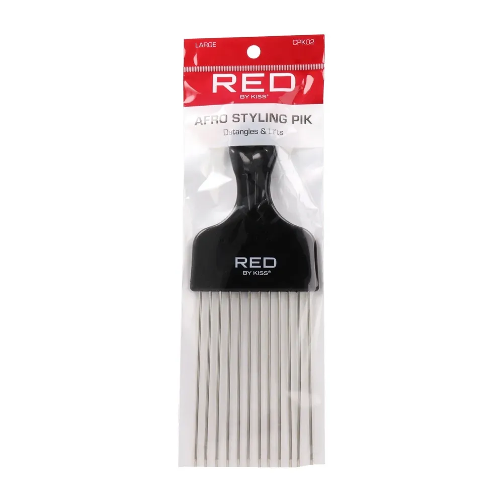 Red by Kiss Afro Styling Pik – Strong Metal - Image 2