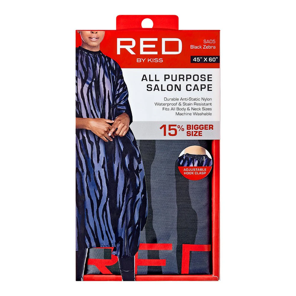 Red by Kiss All Purpose Salon Nylon Cape - Image 12