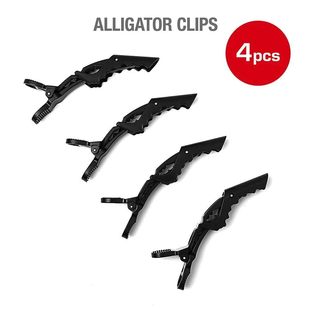 Red by Kiss Alligator Clip 4pcs - Image 3