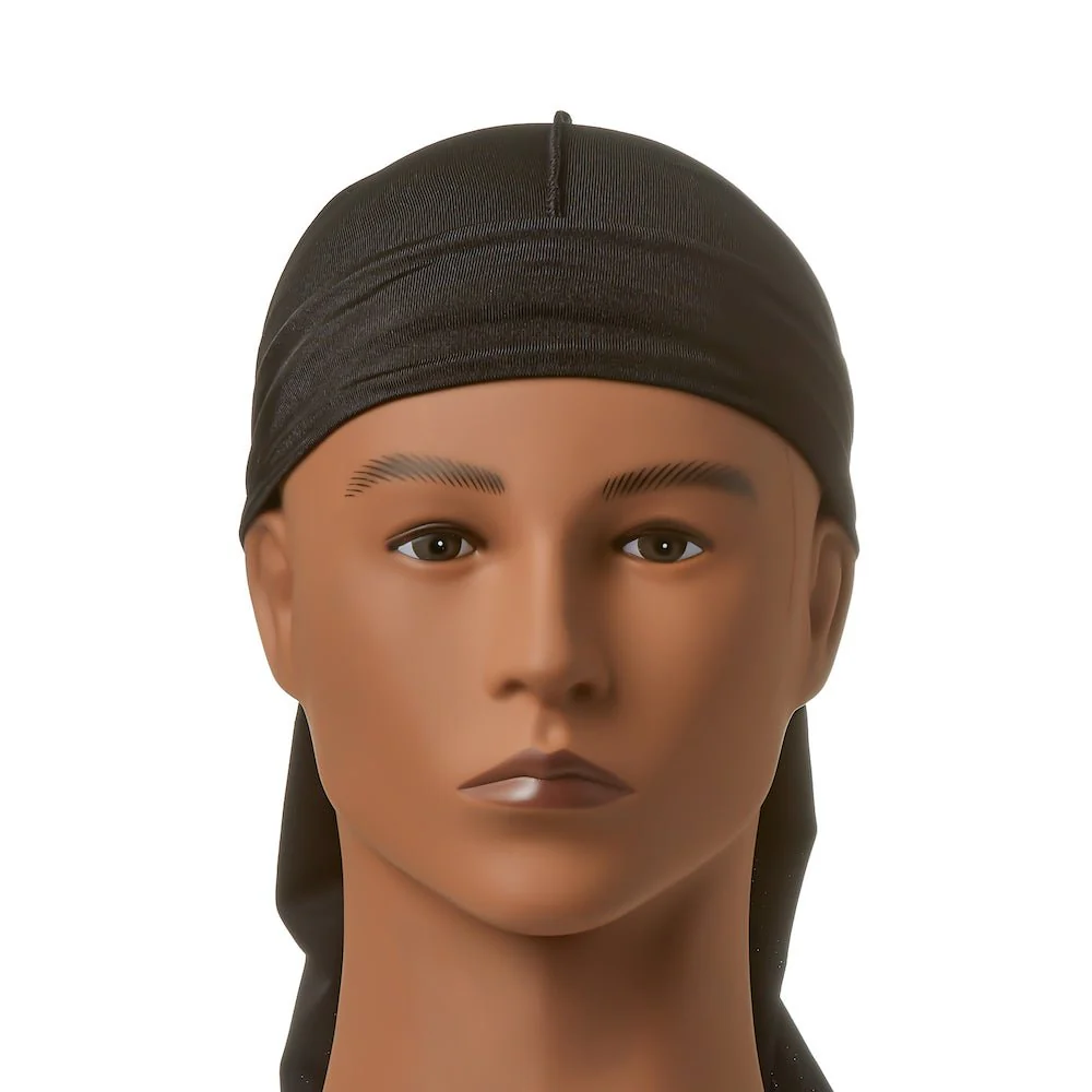 Red by Kiss Bow Wow X Power Wave Silky Durag – Ultra-Stretch Compression - Image 2