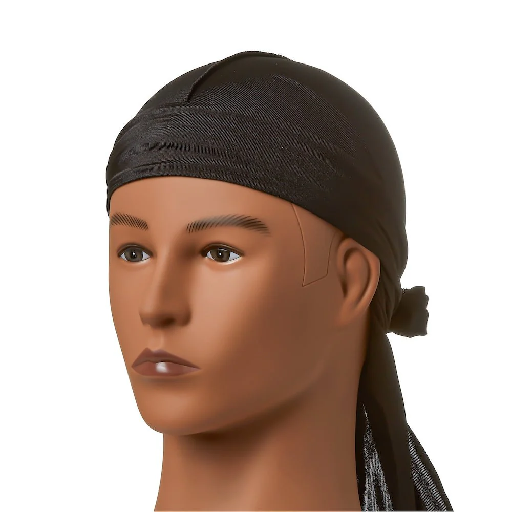 Red by Kiss Bow Wow X Power Wave Silky Durag – Ultra-Stretch Compression - Image 3