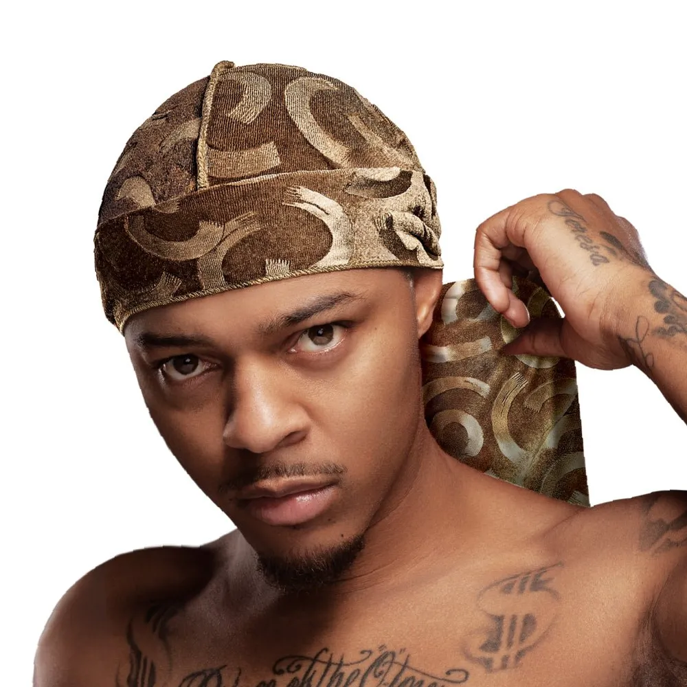 Red by Kiss Bow Wow X Power Wave Sleek Pattern Durag - Image 12