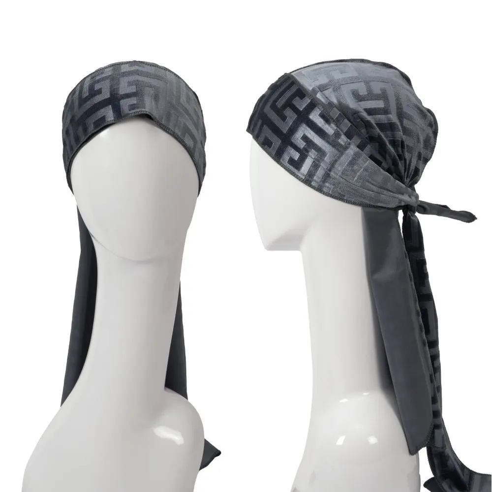Red by Kiss Bow Wow X Power Wave Sleek Pattern Durag - Image 8