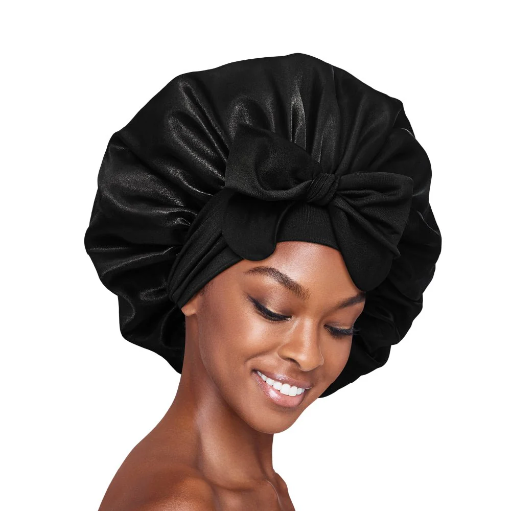Red by Kiss Satin Tie Bonnet XL - Image 2