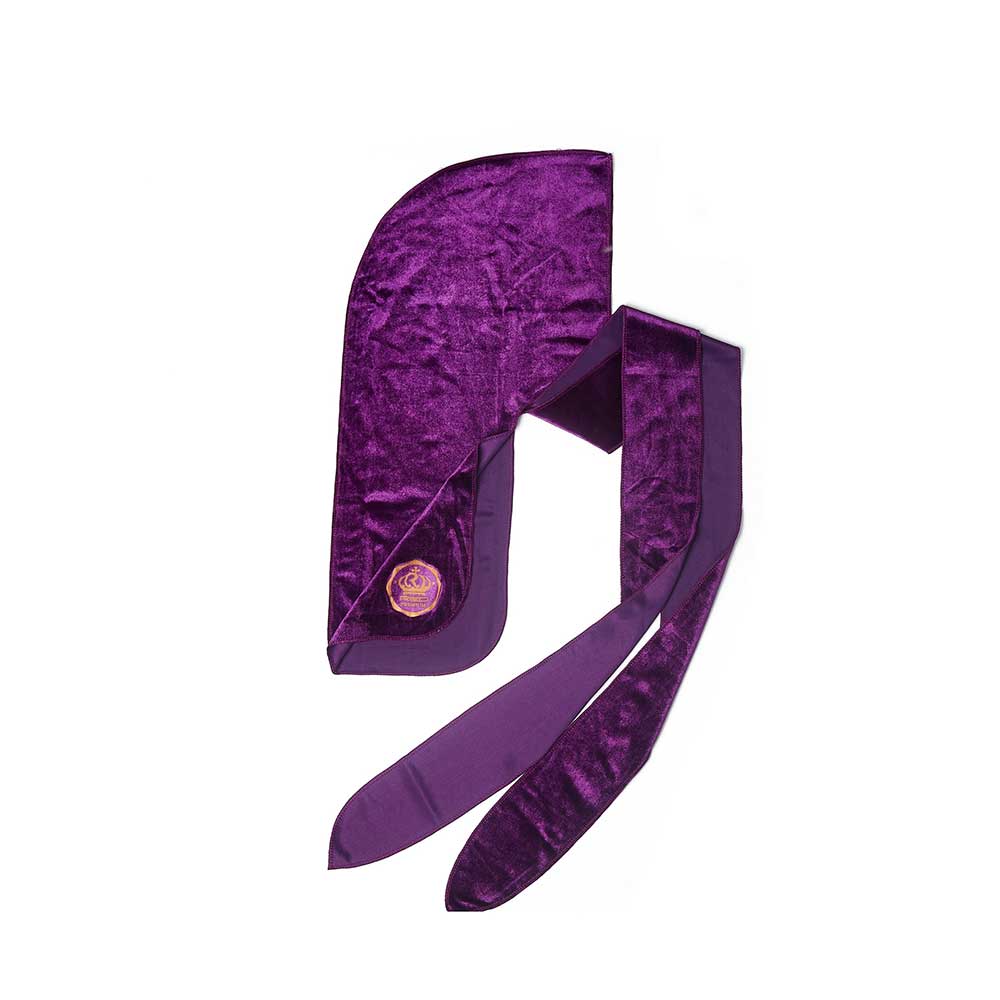 Red by Kiss Bow Wow X Power Wave Velvet Durag β Premium Velvet Compression - Image 12