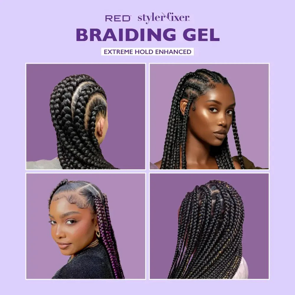 Red by Kiss Braiding Gel Extreme Hold - Image 7