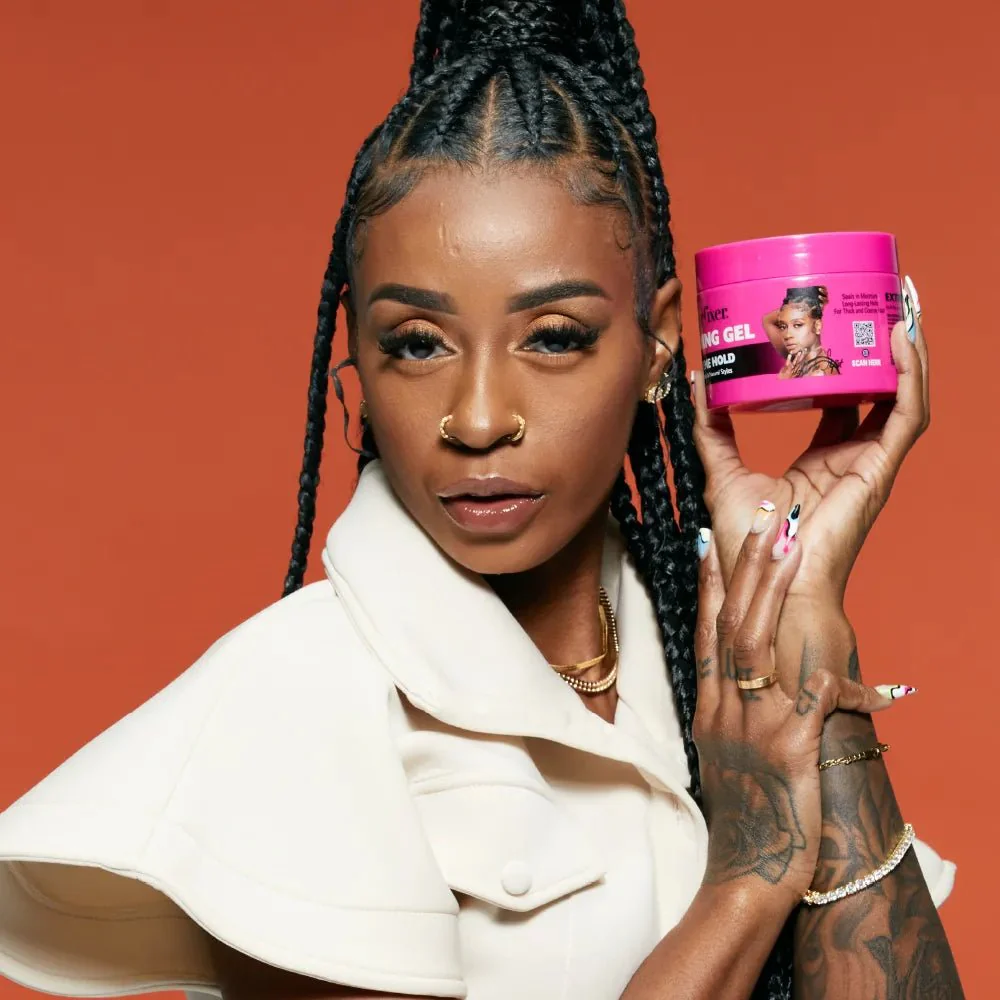 Red by Kiss Styler Fixer Braiding Gel β Extreme Hold - Image 2