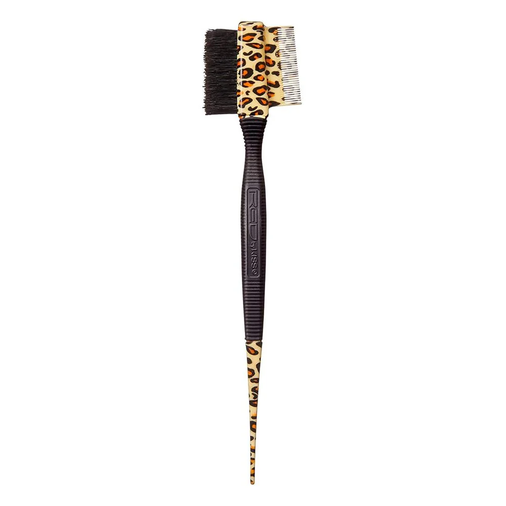Red by Kiss Edge Styler Plus โ Dual-Ended Edge Brush & Comb - Image 4