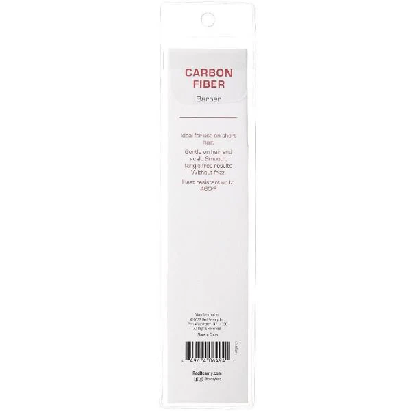 Red by Kiss Carbon Fiber Parting Rat Tail Comb - Image 7