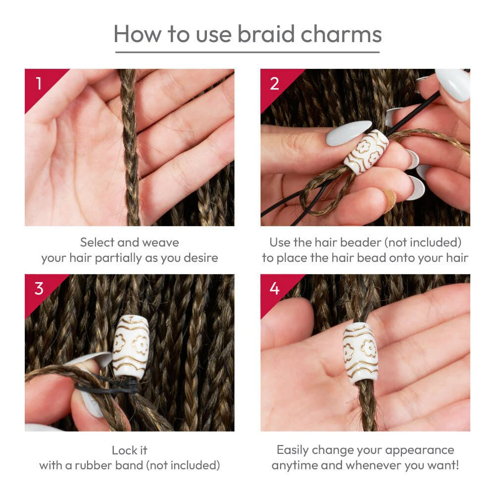 Red by Kiss Classy Style Braid Charms - #65 - Image 3