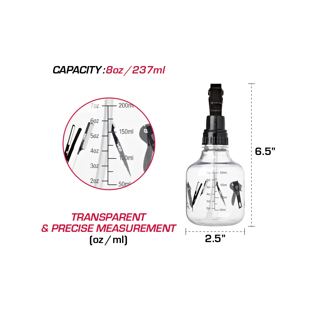 Red by Kiss – Clear Spray Bottle - Image 6