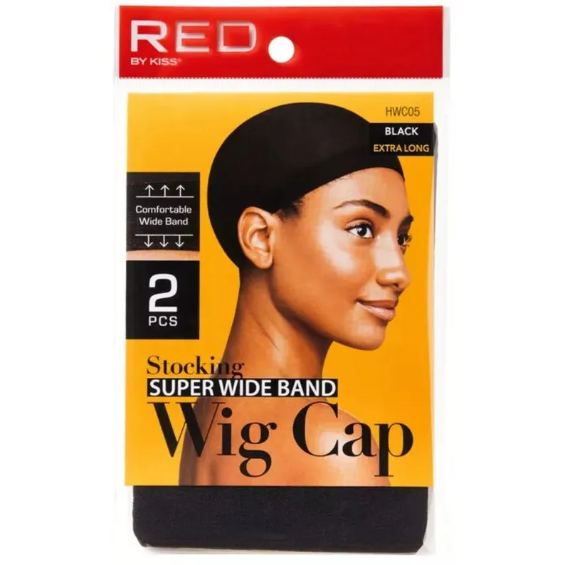 Red by Kiss Stocking Wig Cap – Super Wide Band - Image 2