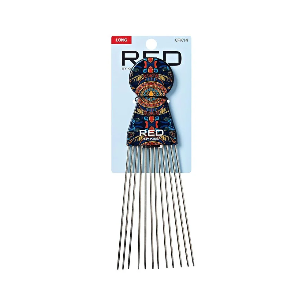 Red by Kiss Soul Pik Afro Hair Picks - Image 4
