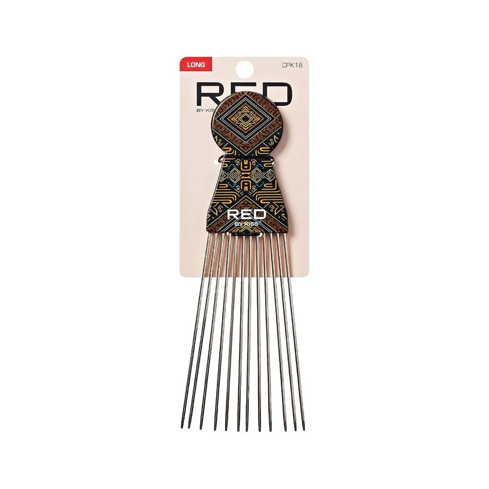 Red by Kiss Soul Pik Afro Hair Picks - Image 8