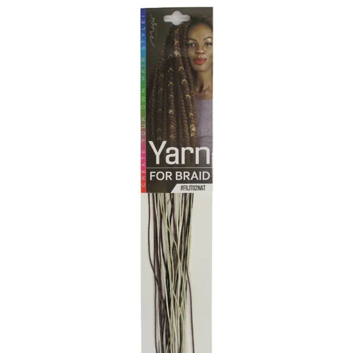 Magic Collection Yarn for Braid β Natural