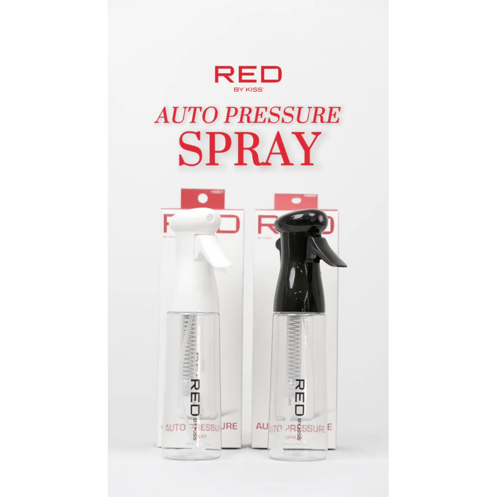 Red by Kiss Auto Pressure Spray Bottle β Continuous Mist