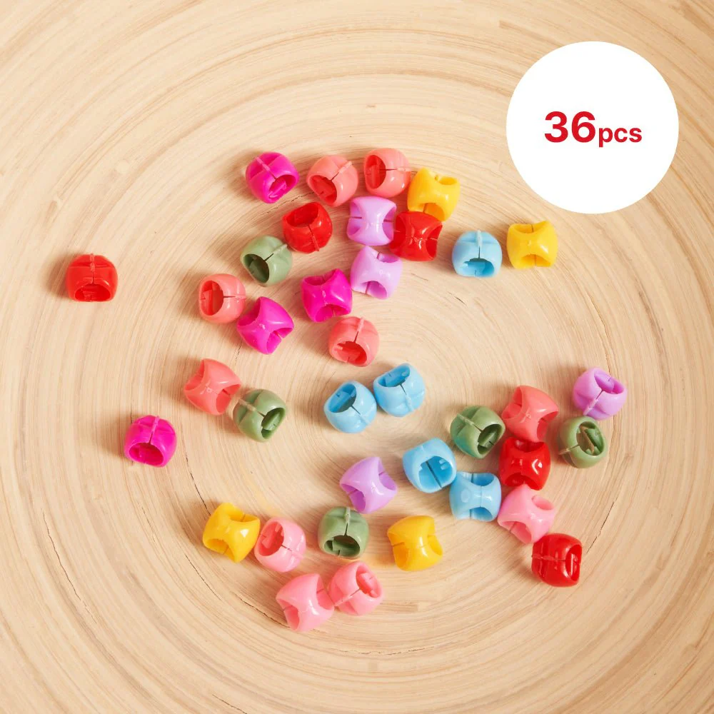 Red by Kiss Colorful Kids Hair Claw Clips - Image 11