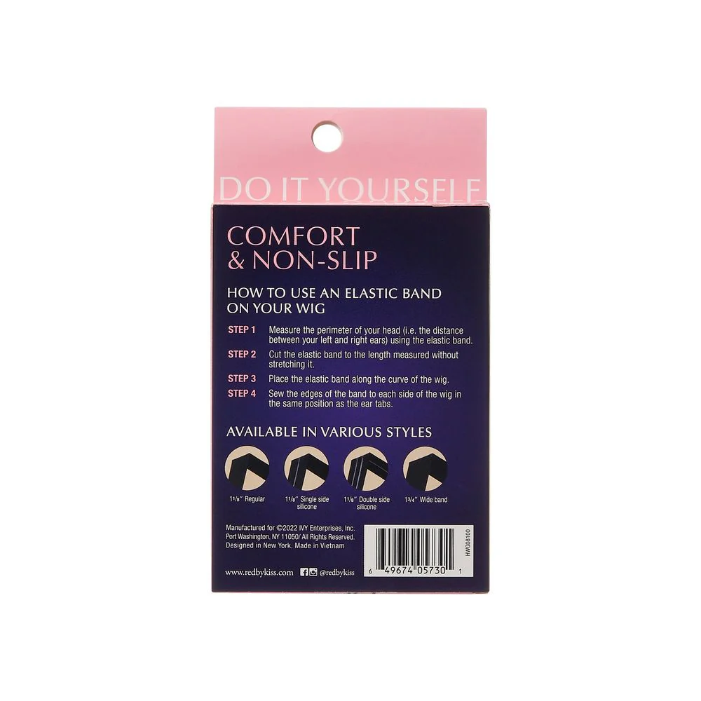 Red by Kiss Comfort Non-Slip Elastic Wig Band - Image 5