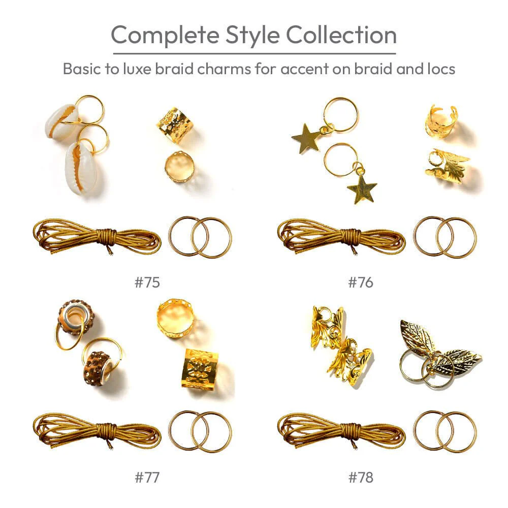 Red by Kiss Complete Style Braid Charm Set - Assorted Styles - Image 2