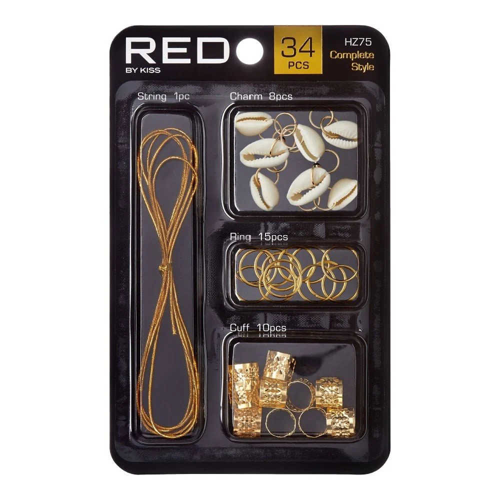 Red by Kiss Complete Style Braid Charm Set - Assorted Styles - Image 4