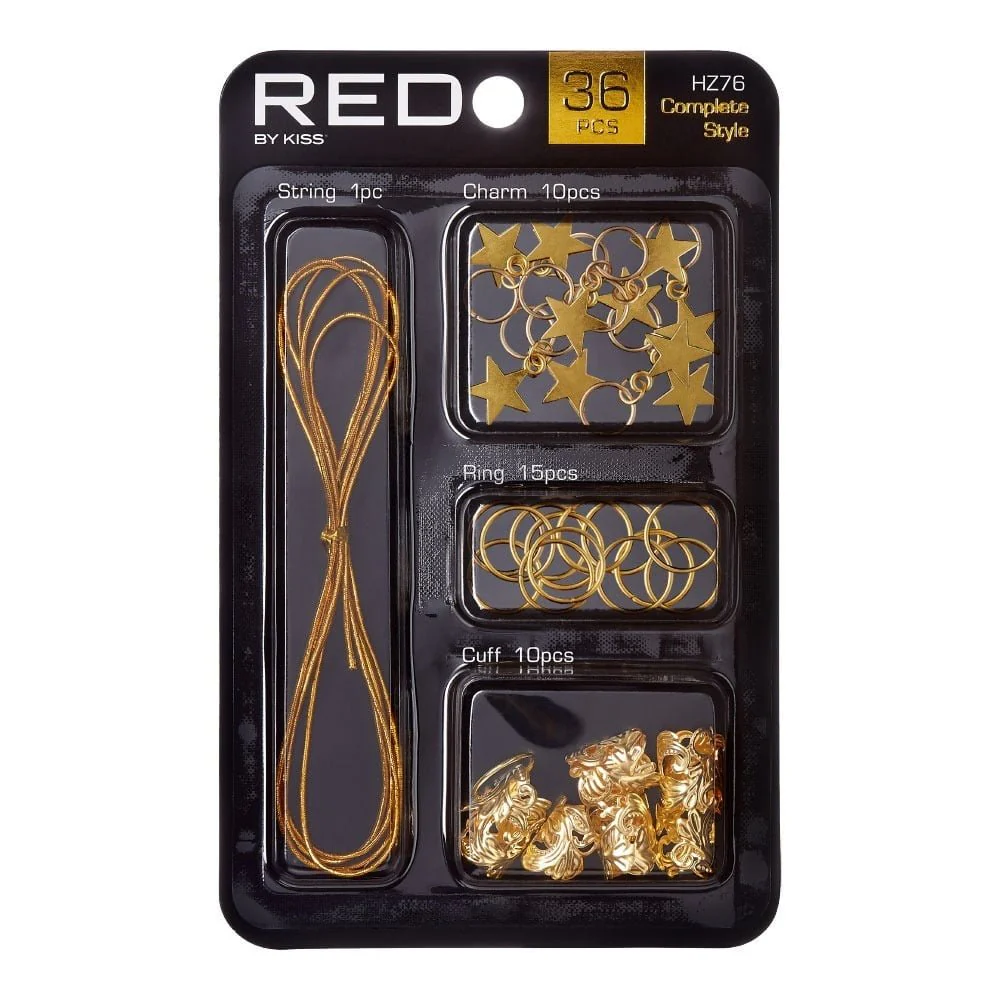 Red by Kiss Complete Style Braid Charm Set - Assorted Styles - Image 6