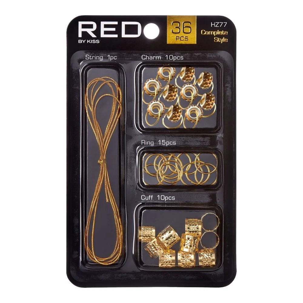 Red by Kiss Complete Style Braid Charm Set - Assorted Styles - Image 8